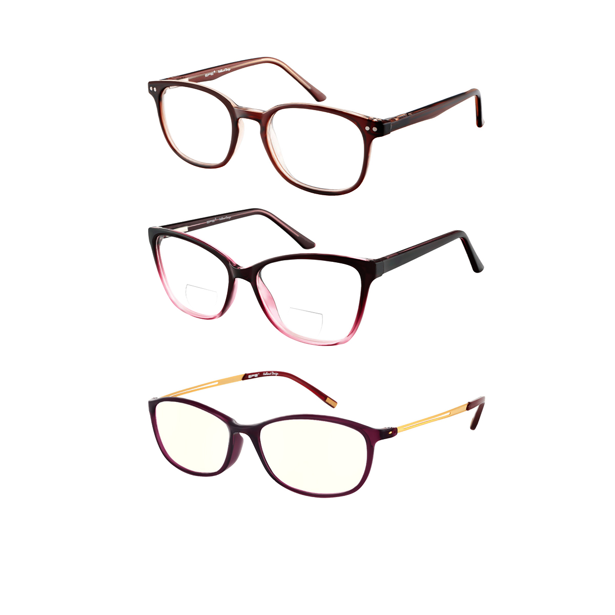 cat-eye reading-glasses #305 - multicolor